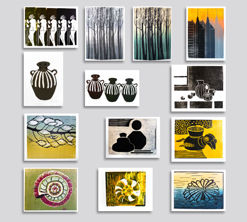 Index für die relief prints